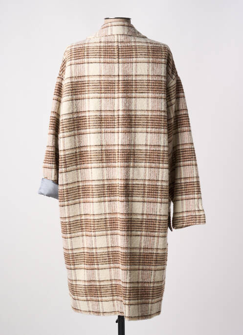 Manteau long beige BELLEROSE pour femme