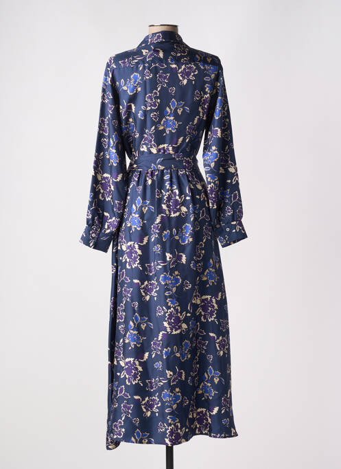 Robe longue bleu ROSSO 35 pour femme