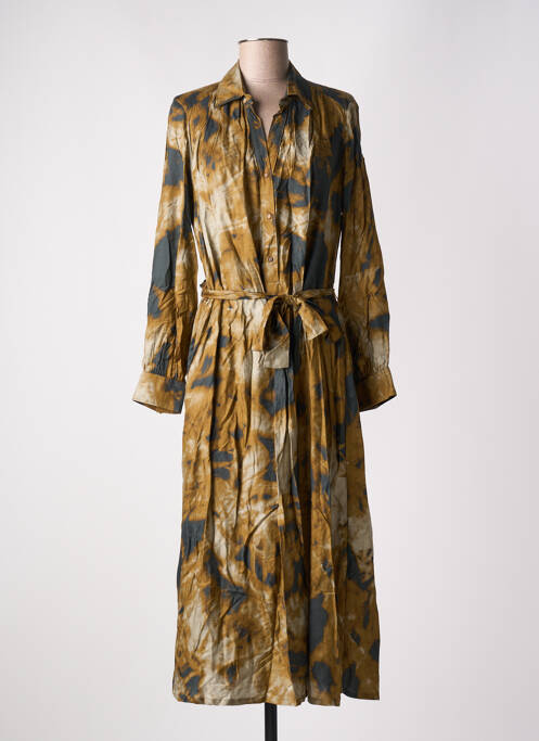Robe longue marron DIEGA pour femme