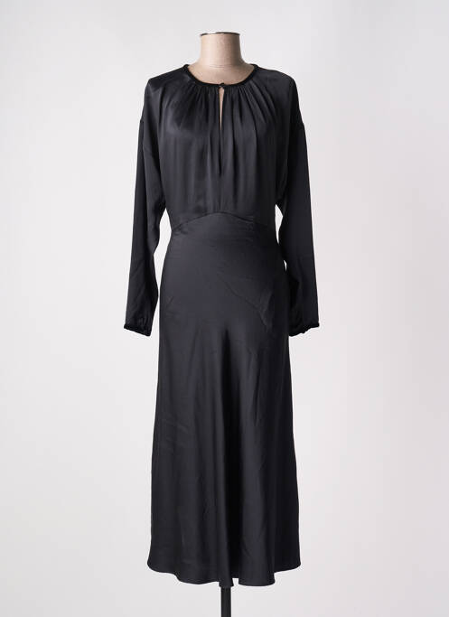 Robe longue noir FORTE-FORTE pour femme
