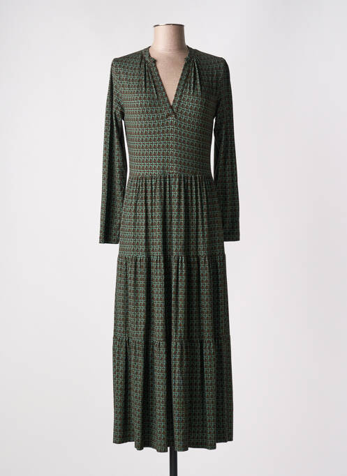 Robe longue vert SIYU pour femme
