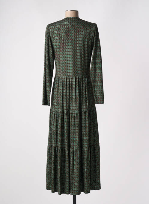 Robe longue vert SIYU pour femme