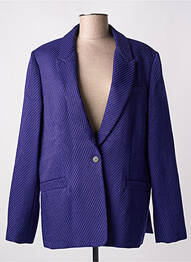 Blazer fausses poches bleu FORTE-FORTE femme