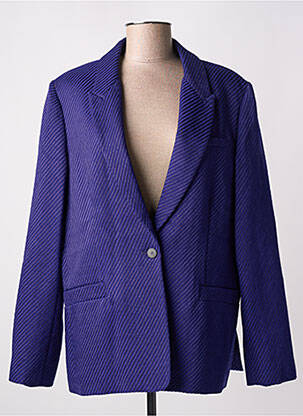 Blazer fausses poches bleu FORTE-FORTE femme