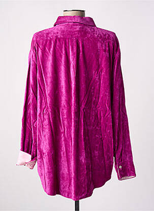 Chemisier manches longues manches longues rose FORTE-FORTE femme
