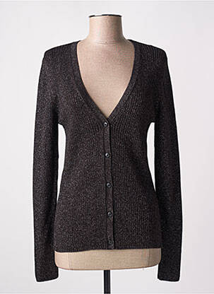 Gilet manches longues stretch noir CLOSED femme