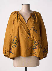 Blouse orange SOEUR pour femme seconde vue