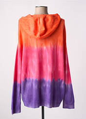 Sweat-shirt à capuche orange LES TRICOTS DE LÉA pour femme seconde vue