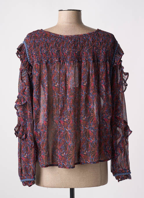 Blouse bleu LOUIZON pour femme
