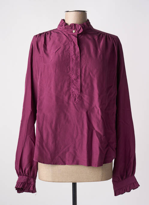 Chemisier violet POMANDERE pour femme