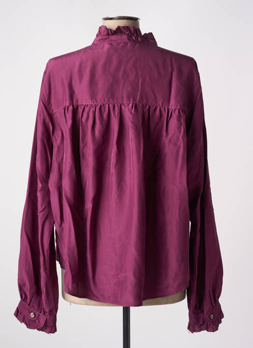 Chemisier violet POMANDERE pour femme