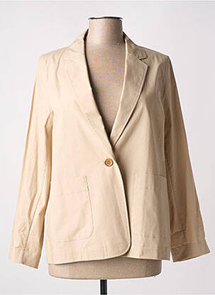 Blazer poches beige ROSSO 35 femme