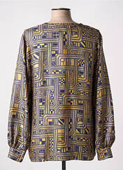 Blouse jaune MOMONI pour femme seconde vue