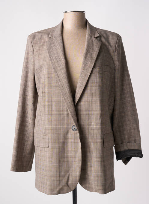 Blazer fausses poches marron VANESSA BRUNO femme
