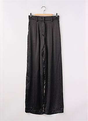 Pantalon large coupe fluide taille normale noir FORTE-FORTE femme