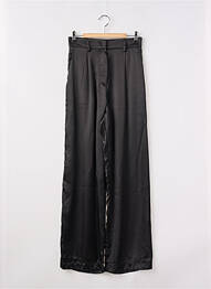 Pantalon large coupe fluide taille normale noir FORTE-FORTE femme