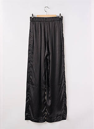 Pantalon large coupe fluide taille normale noir FORTE-FORTE femme