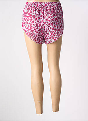 Pyjama taille élastique rose LOVE STORIES femme