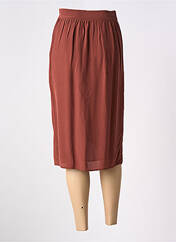 Jupe mi-longue marron VANESSA BRUNO pour femme seconde vue