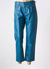 Pantalon droit bleu HOD pour femme seconde vue