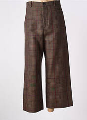 Pantalon large marron PHISIQUE DU ROLE pour femme seconde vue