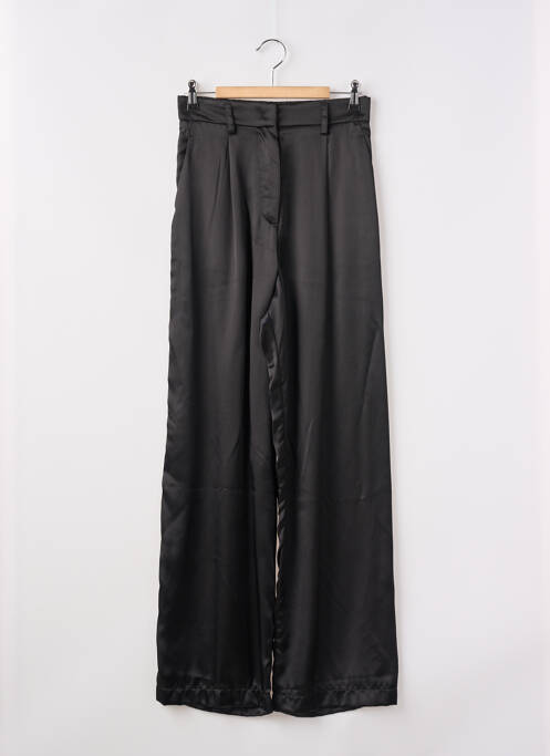 Pantalon large coupe fluide taille normale noir FORTE-FORTE femme
