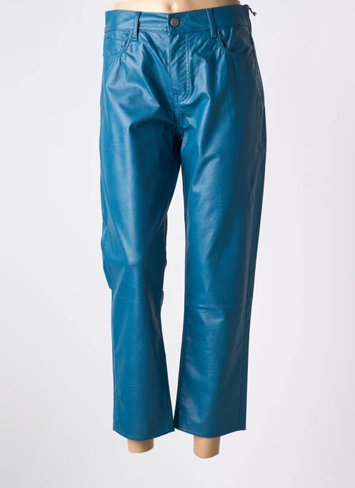 Pantalon droit bleu HOD pour femme