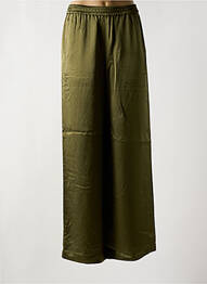 Pantalon droit taille élastique taille normale vert BELLEROSE femme