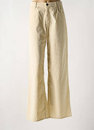 Pantalon flare taille normale taille normale beige VANESSA BRUNO femme