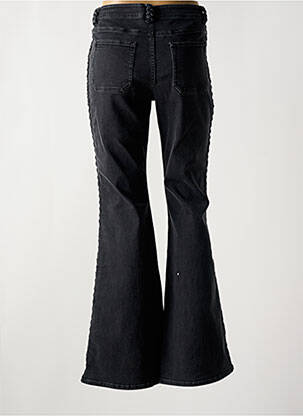 Jean coupe flare stretch taille normale noir BERENICE femme