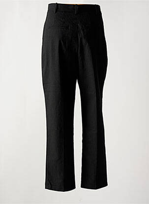 Pantalon droit taille à pinces taille normale noir RAILS femme