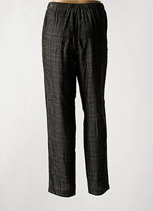 Pantalon droit taille élastique taille normale gris ALYSI femme