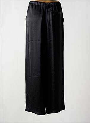 Pantalon large coupe fluide taille normale noir POMANDERE femme