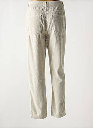 Pantalon droit stretch taille normale blanc CHLOÉ STORA femme