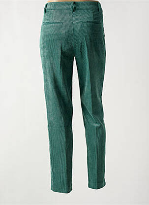 Pantalon droit stretch taille normale vert MKT STUDIO femme