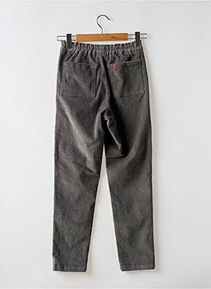 Pantalon droit stretch taille normale gris MAEVY femme