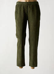 Pantalon droit vert DIEGA pour femme seconde vue
