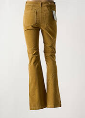 Pantalon flare marron FIVE pour femme seconde vue
