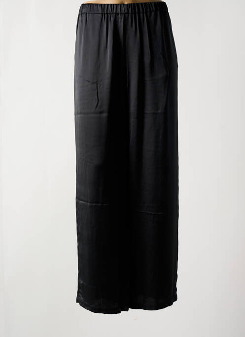 Pantalon large coupe fluide taille normale noir POMANDERE femme