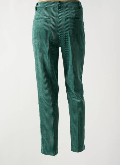 Pantalon droit stretch taille normale vert MKT STUDIO femme