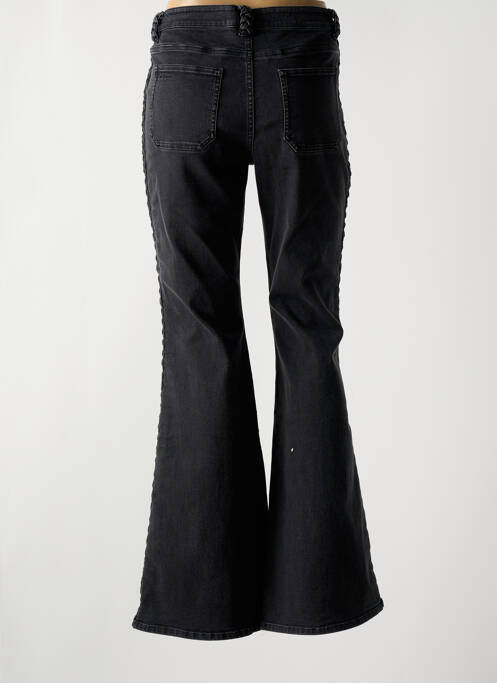 Jean coupe flare noir BERENICE pour femme
