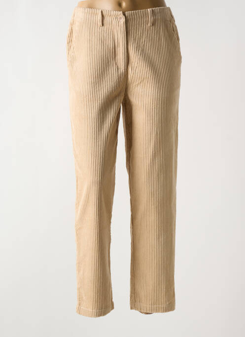 Pantalon droit beige BELLA JONES pour femme