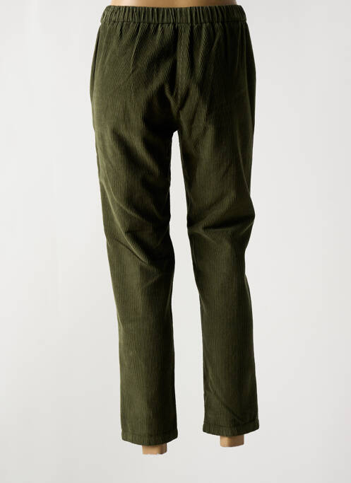 Pantalon droit vert DIEGA pour femme