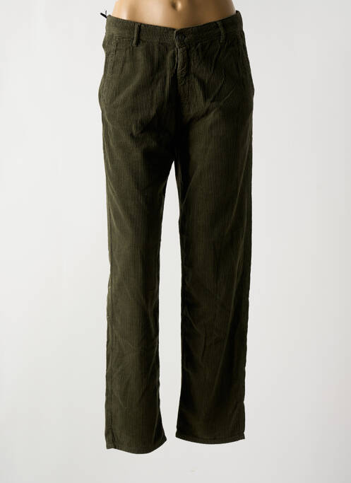 Pantalon droit vert FIVE pour femme