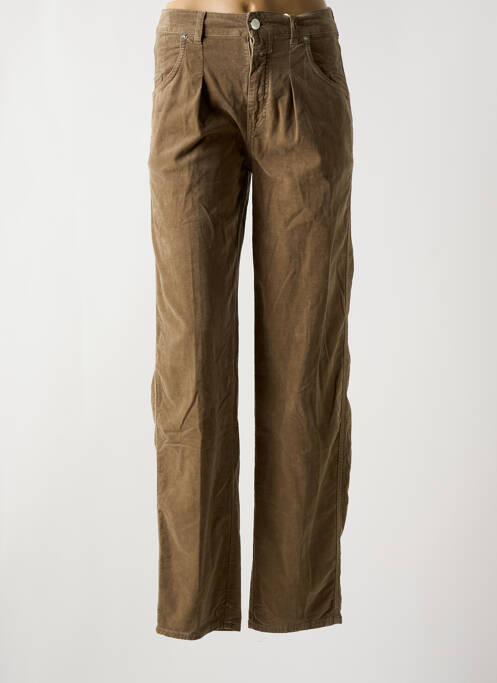 Pantalon slim marron CLOSED pour femme