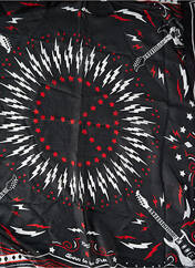 Foulard noir MKT STUDIO pour femme seconde vue