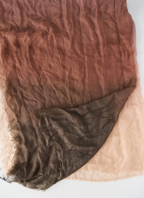 Echarpe marron FALIERO SARTI pour femme