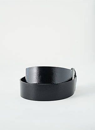 Ceinture fermeture crochet noir IDANO femme