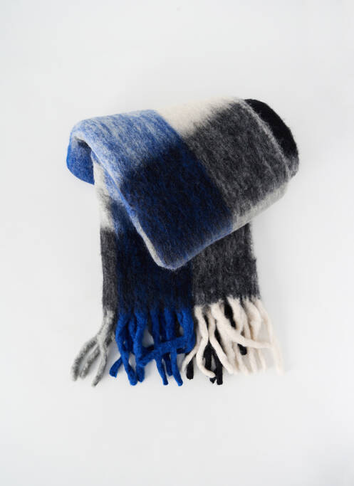 Echarpe bleu LEON & HARPER pour femme