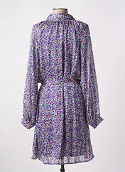 Robe courte violet KILKY pour femme seconde vue